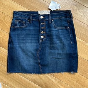 Altard state jean skirt